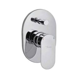 Jaquar Opal Prime Black Chrome Single Lever Exposed Part Kit of Diverter, OPP-BCH-15065PM-picture-5