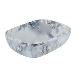 Reyal 13x18x5 inch Ceramic Light Blue Cloud Glossy Finish Wash Basin for Bathroom, RE-WB-TT-M1004-image-21