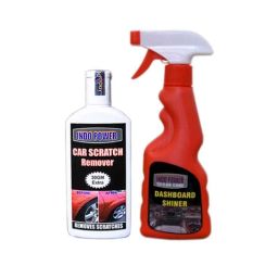 Indopower Ff684 250ml Dashboard Shiner Spray &a; 100g Scratch Remover Combo, AHh686-image-78