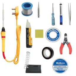Walkers WKCB86M1 13 Pcs 25W Soldering &a; Desoldering Equipment Tool Kit, WKCB086-11