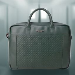 Police Men Textured Messenger Bag-9