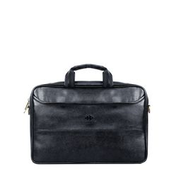 THE CLOWNFISH Unisex Black Solid Synthetic Messenger Bag-image-13