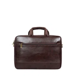 THE CLOWNFISH Unisex Coffee Brown Messenger Bag-13