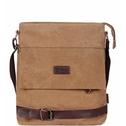 THE CLOWNFISH Unisex Canvas Messenger Bag-20