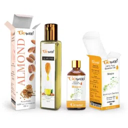 GoWoo 2 Pcs 10ml Natural Mogra Aroma Oil &a; 100ml Almond Carrier Oil Set, GWOC919-P34+P164-picture-31