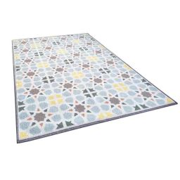 Matz and More 100x150cm Nylon Blue Tiles Star Anti-Slip Rug, F-TIL-ST-35-R1-image-66