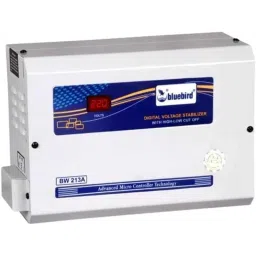 Bluebird 2kVA 130-280V Aluminium Voltage Stabilizer for 2 Ton AC &a; Washing Machine, BW213A-26