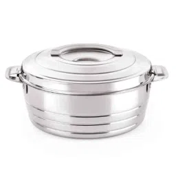 Cello Fortuna 3200ml Stainless Steel Silver Casserole, 401CTES0031 (Pack of 3)-picture-44