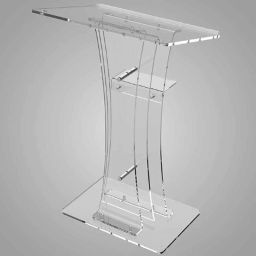 Classic Concepts 27x20 inch Clear Acrylic Podium Stand for Conference &a; Seminar, CCP059-image-13