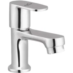 Neelkund Opal Brass Silver Chrome Finish Pillar Tap for Bathroom &a; Kitchen-picture-21