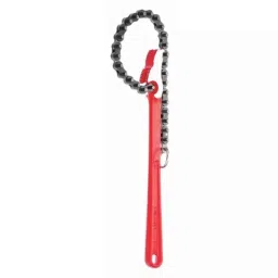 RIDGID 31310 Alloy Steel Red Chain Pipe Wrench-picture-24