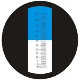 Real Instruments 0-55% Brix Manual Handheld Refractometer image 2