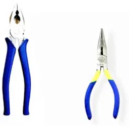 Sky Blue 2 Pcs 7.8 inch Lineman Plier Combo, SBE_PLIER_COMBO_MOD_00268-picture-36