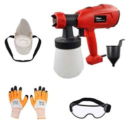 Hillgrove HGCM091 550W Plastic Heavy Duty DIY Paint Sprayer Gun Machine Set-picture-9