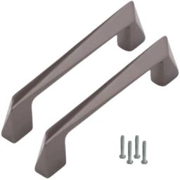 Atom 218 4 inch Black Matt Finish Zinc Cabinet Pull Handle (Pack of 2)-image-16