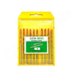 Gem Mini 40mm Mild Steel Ceramic Drill with 4mm Nominal Diameter for Drill Machine (Pack of 10)-image-60