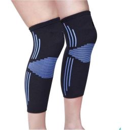 Kudize 2 Pcs Cotton Multicolour Knee Cap Support Set for Men &a; Women, Size: XL-11