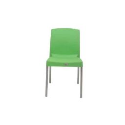 Supreme Hybrid Premium Plastic Parrot Green Chair without Arm (Pack of 2)-picture-18