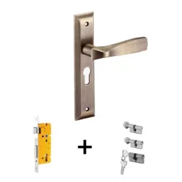 Dorset ML Series Stella ML ST 70mm Stainless Steel PT Finish Lock Set with Both Side Key-picture-16