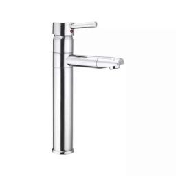 Cera Deck Mounted Stainless Steel Silver Chrome Finish Single Lever Basin Mixer, F9050452-picture-8