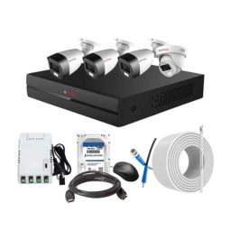 CP Plus 2.4MP Full Colour HD Audio Indoor &a; Outdoor CCTV Combo Kit with 4Ch DVR, 3 Bullet 1 Dome Camera, 4Ch SMPS, 70m Cable, 2TB HDD &a; Connector-image-78