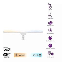 Philips Wiz Connected 20W B22 Warm White Smart Wi-Fi LED Beamer T Bulb (Pack of 10) image 3