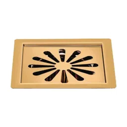 Sanjay Chilly TOF-SE-RG-127 5 inch Stainless Steel 304 Rose Gold Square Trap Floor Drain, SC99000246-picture-38