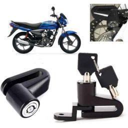 Auto Pearl Steel Black Heavy Duty Anti-Theft Disc Brake Lock for Platina, Lock_050-picture-28
