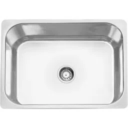 Prestige 24x18x10 inch Stainless Steel 304 Silver Square Single Bowl Kitchen Sink-image-48