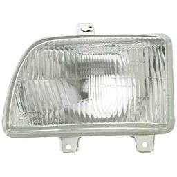 Uno Minda LHS Square Hard Coated Lens Headlight for Mahindra Sarpanch NST, HL-5506-47
