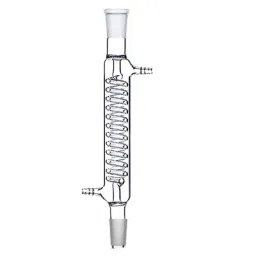 ABGIL 400mm Borosilicate Glass Distillate Type Coil(Graham) Condenser with Drip Tip Joint, ABG993-16