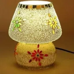 Glass Purse Shape Table Lamp Vintage Night Lamp, Side Lamps Light Decoration Table Lamp-10