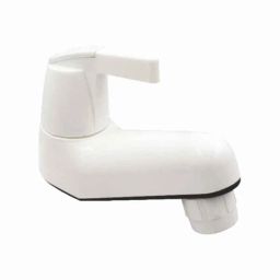 APL Apollo Quadro ABS White Pillar Tap, TP373-picture-0
