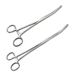 Forgesy Stainless Steel Curved Hemostat Locking Clamp, X53 (Pack of 2)-image-56