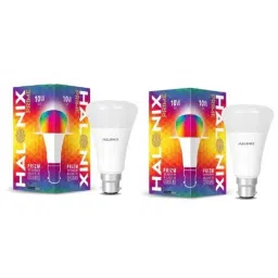 Halonix Prime Prizm 10W B22 Cool White Smart LED Bulb, HLNX-SMART-10WB22 (Pack of 2)-picture-28