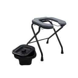 Rehamo Eon Stool Mild Steel C Type Commode Stool-44