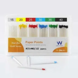 Waldent 2% (15,20,25,30,35,40) Paper Points Packet-picture-2