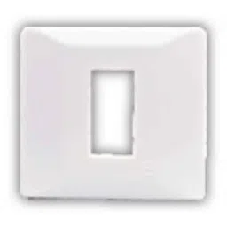 L&a;T Entice 1 Module Cover Plate with Grid Frame, CB91101FW00 (Pack of 15)-picture-4
