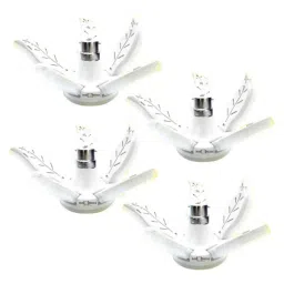 Pick Ur Needs 55W Cool White Foldable Fan Blade LED Bulb, PUN-6 (Pack of 4)-picture-45