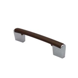 RAB 96mm Zinc Walnut Drawer Pull Handle, LH4006-image-90