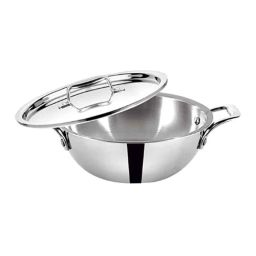 Baltra Triply 3.5L Stainless Steel Kadhai with Lid, BTP-203-picture-18