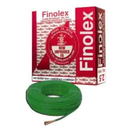 Finolex 2.5 Sqmm 90m Green Single Core FR PVC Copper Insulated Industrial Cable, 10305-picture-39