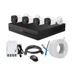 CP Plus 2.4MP Indoor &a; Outdoor CCTV Combo Kit with 4Ch DVR, 4 Bullet Camera, 4Ch SMPS, 70m Copper Cable &a; Connectors-image-50
