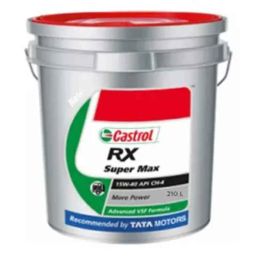 Castrol Rx Super Max 15W-40 Engine Oil 210 Ltr, CAS-R9HC04-13