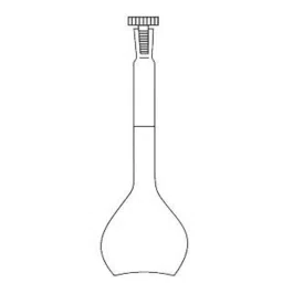 Axiva 250ml Touff A Class Volumetric Flask with Interchangeable Stopper, FVMA250 (Pack of 10)-picture-40
