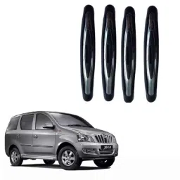 Spreadx Plastic Car Compact Black Colour Elegant Door Guard Protection Universal Type for Mahindra Xylo Set Of 4 Pcs, SPR-336BFH-picture-41