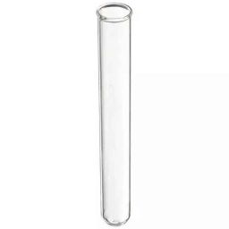 Rasayan 13ml Natural Glass Test Tube with Rim, 33204-32