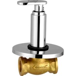 Prestige Snow Brass Chrome Finish Concealed Stop Cock-picture-10