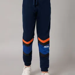 Provogue Boys Colourblocked  Mid-Rise Joggers-picture-26