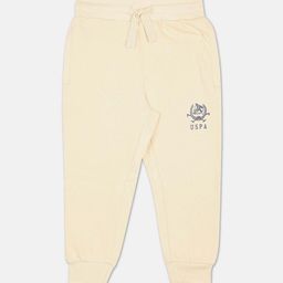 U.S. Polo Assn. Kids Boys Straight Fit Mid-Rise Pure Cotton Joggers-image-23